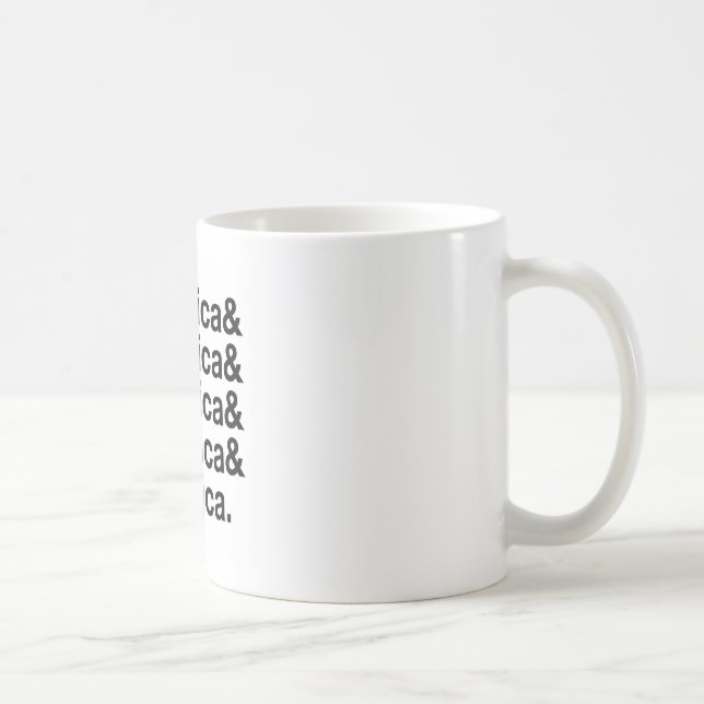Mug Helvetica& (Droite)