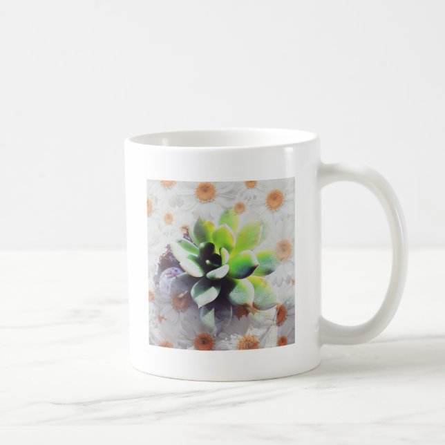 Mug Hen et poules et marguerites (Droite)