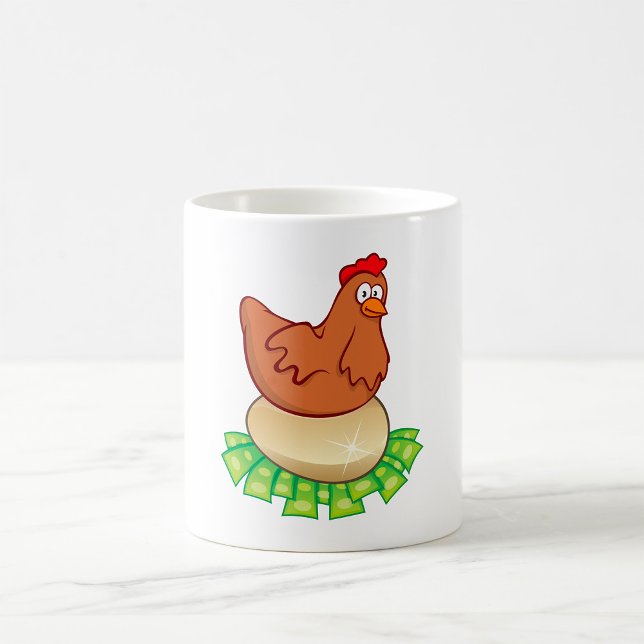 Mug Hen Sur Un Oeuf D'Or (Créateur téléchargé)