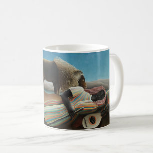 Mug Henri Rousseau Dormir Gitan Lion Peinture