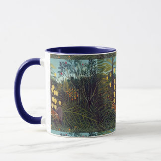 Mug Henri Rousseau Lutte entre Tiger et Bull