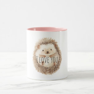 Mug Hérisson Crème Mignon