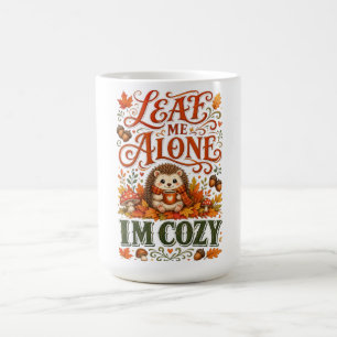 Mug Hérisson drôle d'automne Cottagecore esthétique