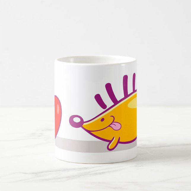 Mug Hérisson Et Une Pomme (Créateur téléchargé)