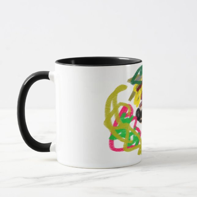 Mug Hérisson jouer automne (Gauche)