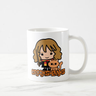 Mug Hermione et Crookshanks en dessin animé
