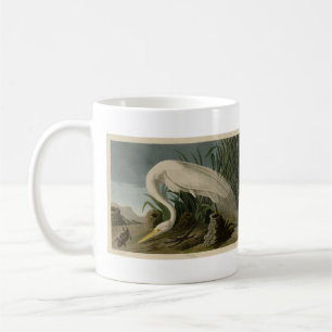 Mug Héron blanc, Grandes aigrettes, Oiseaux d'Amérique