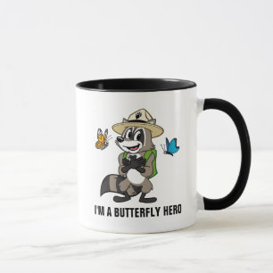 Mug Héros de papillon de Rick de garde forestière -