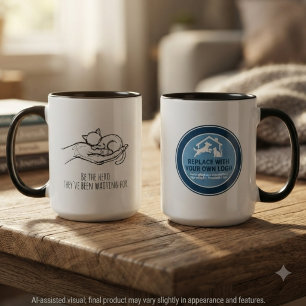 Mug Héros de sauvetage félin compatissant