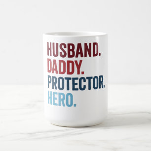 Mug Héros protecteur papa mari