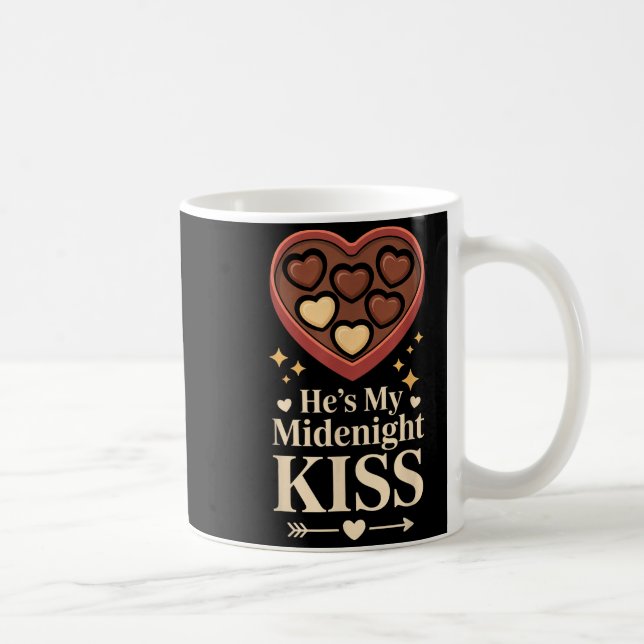Mug He's My Midnight Kiss Happy New Year Matching Coup (Droite)