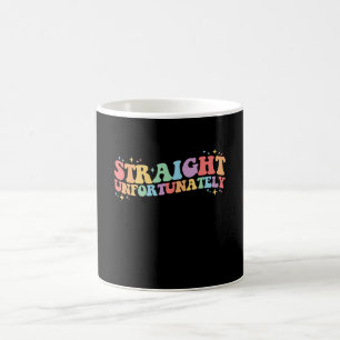 Mug Hétéro Malheureusement Groovy LGBTQ Gay Lesbienne
