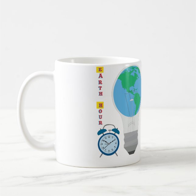 Mug Heure de la Terre (Gauche)