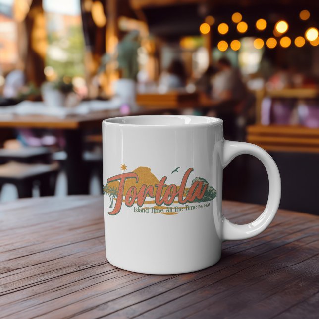 Mug Heure de l'île, tout le temps (Créateur téléchargé)