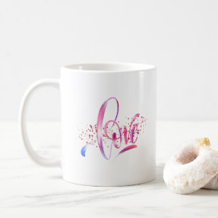 Mug Heureuse Sainte-Valentin 2024 - Images d'amour col