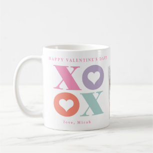 Mug Heureuse Sainte-Valentin cardiaque Xoxo Deux photo