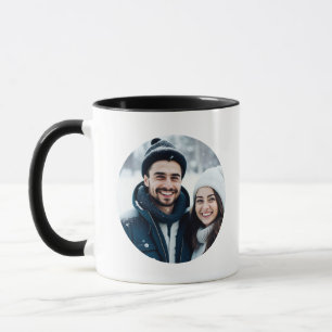 Mug Heureuse Sainte-Valentin photo personnalisé