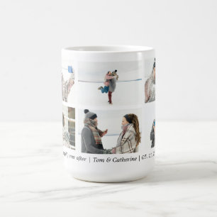 Mug Heureusement Jamais Après Couple 6 Photo Collage P