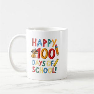 Mug heureux 100 jours d'école 100 jours d'école