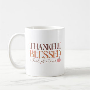 Mug Heureux, béni et une sorte de chute de mess