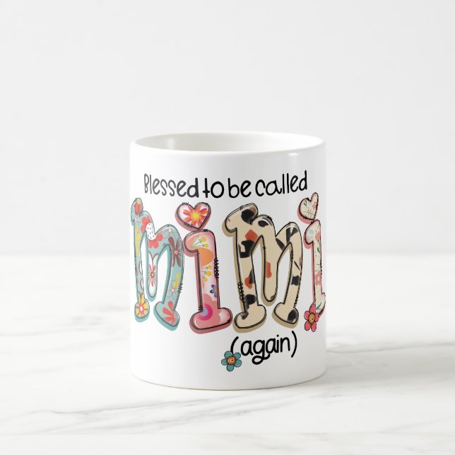 Mug Heureux D'Être Appelé Mimi Encore Mimi Don (Centre)