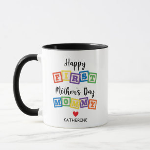 MUG HEUREUX JOUR DE LA PREMIÈRE MÈRE MOMMY