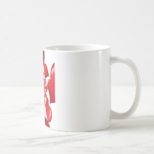 Mug Heureux Saint Valentin Big Red Hearts