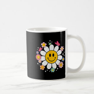 Mug Heureux visage souriant rétro Daisy tenue soignée 
