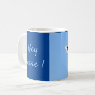 Mug Hey là drôle Giraffe photo avec texte
