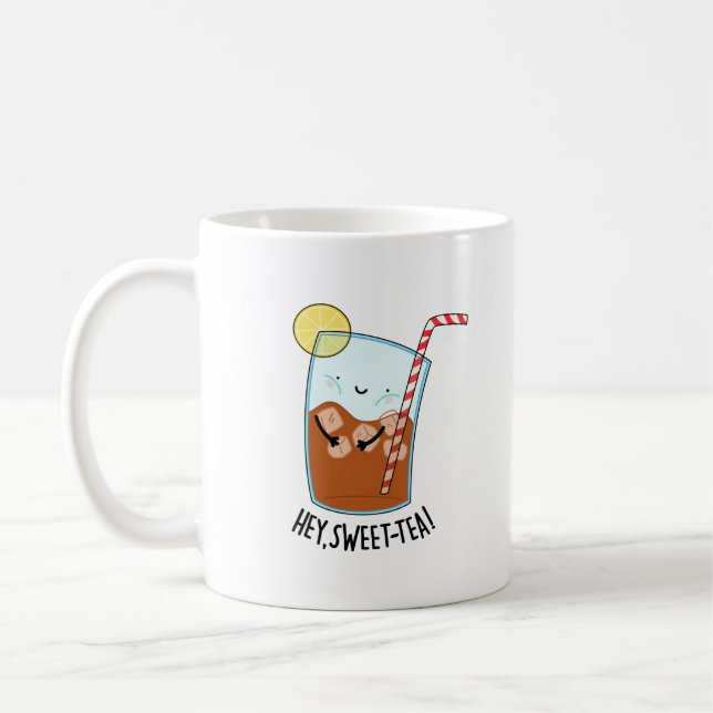 Mug Hey Swee Tea Funny Swee Thé Pun (Gauche)