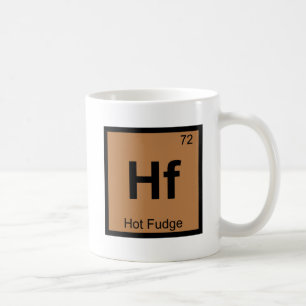 Mug Hf - Symbole de table périodique de la chimie des