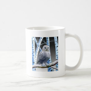 Mug Hibou des neiges aux yeux bleus