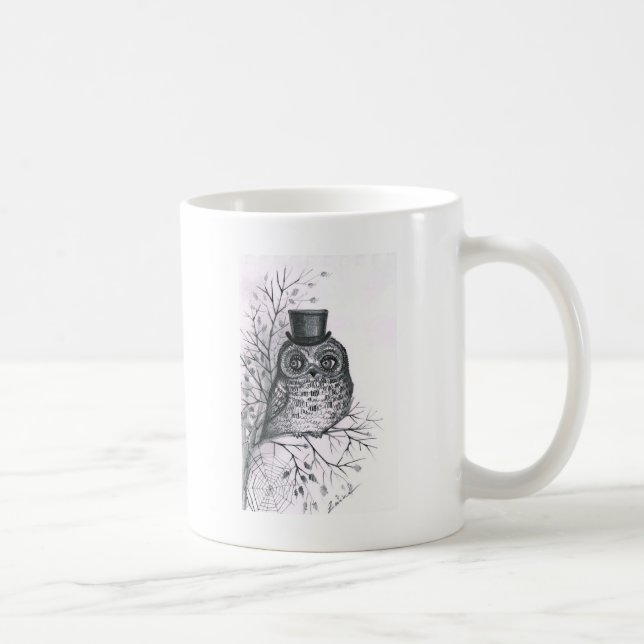 Mug Hibou graphique (Droite)