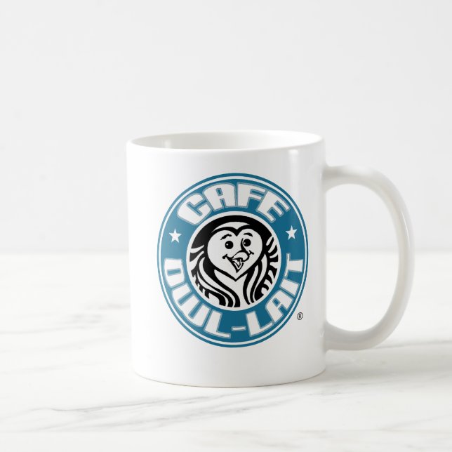 Mug Hibou-Lait de café (Droite)