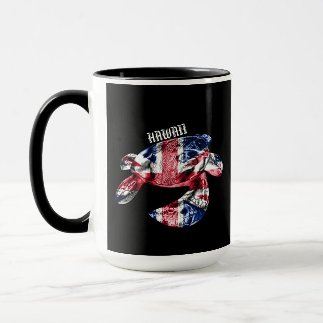 Mug HIFlag de la tribu Hawaii Honu (Gauche)