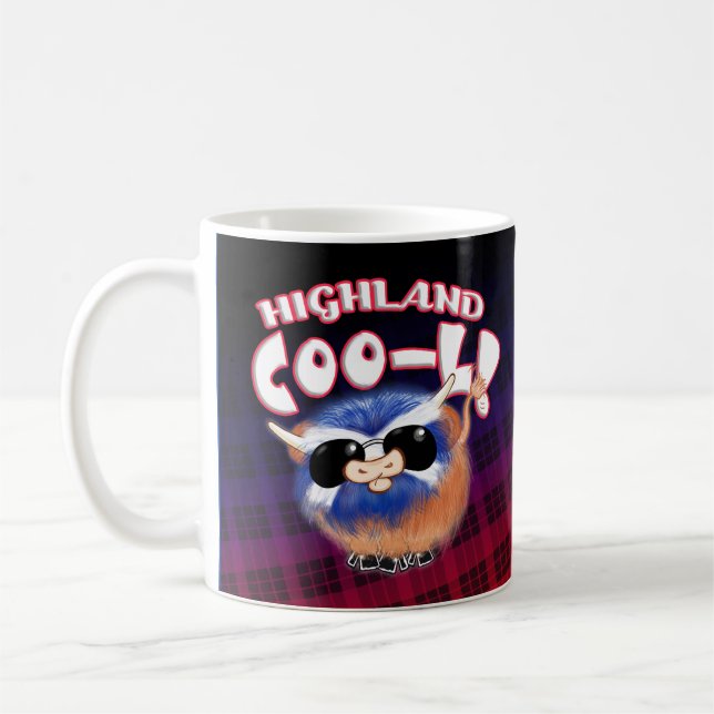 Mug Highland Coo-i (Gauche)