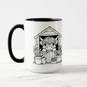 Mug Highland Cow