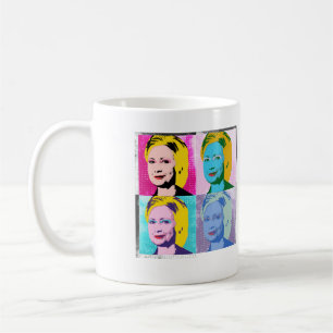 Mug hillary 2016 pop art - -