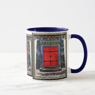 Mug Himalaya de portes tibétaines