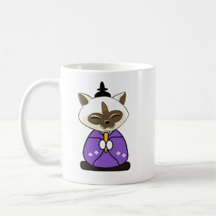 Mug Hinamatsuri Chatons Siamois Hina Ningyo