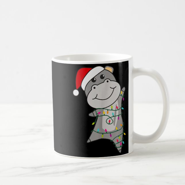 Mug Hip Happy Christmas Fairy Lights Sweet Animals Hip (Droite)