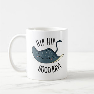 Mug Hip Hip Hoo-ray Drôle de Punition de Raie 