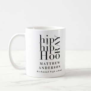 Mug Hip hip hourra fête de remise de diplômes photo