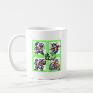 Mug Hip hop Épouses de Pâques, Musique, Neon Green  