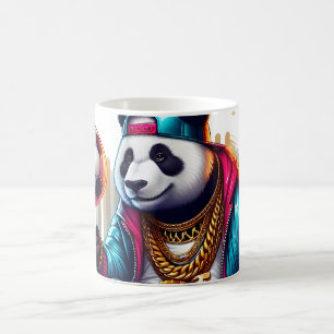 Mug Hip Hop Panda Football de Summer Sports