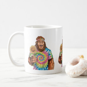 Mug Hippie Sasquatch Avec Tournesol