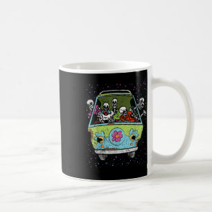 Mug Hippie Van Halloween Costume Retro Bones