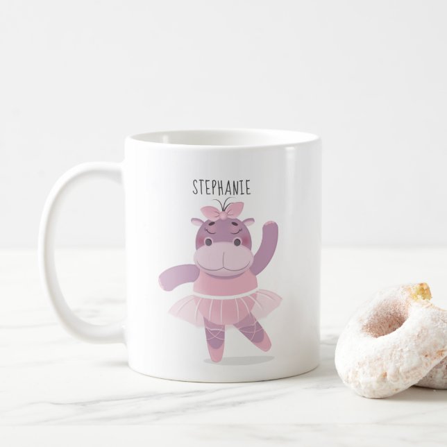 Mug Hippo Ballerina (Avec donut)