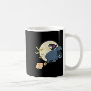 Mug Hippo Sorcière Casquette équitation Broom Stick Zo