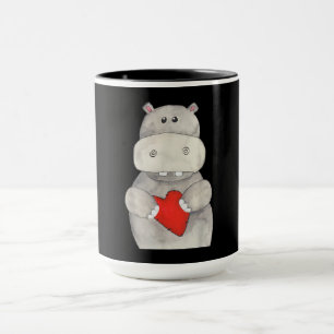 Mug Hippopotame de l'Hippopotame  Love Hippo